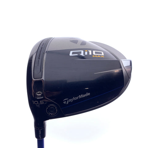 Used TaylorMade Qi10 Max Driver / 10.5 Degrees / Stiff Flex / Left-Handed
