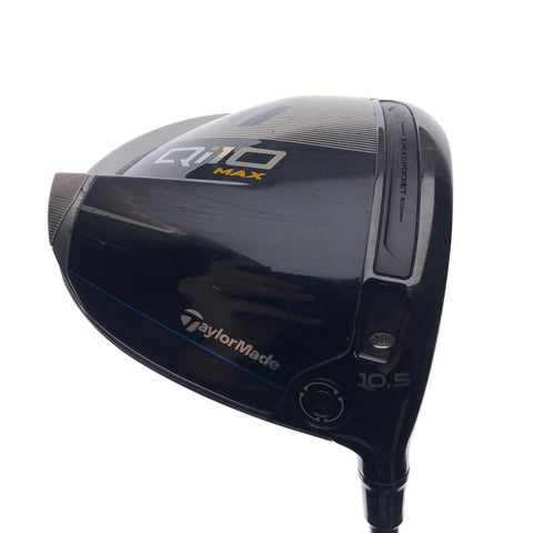 Used TaylorMade Qi10 Max Driver / 10.5 Degrees / Stiff Flex