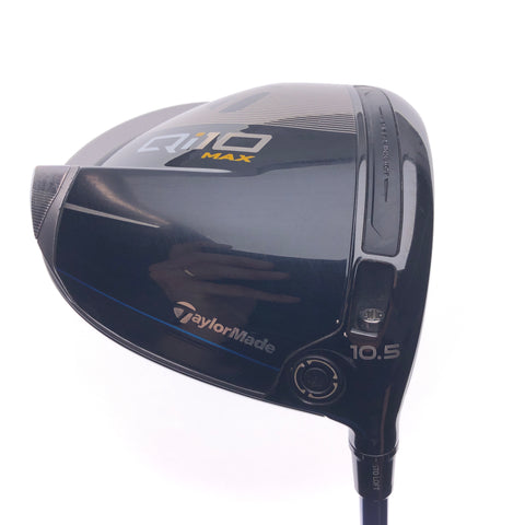 Used TaylorMade Qi10 Max Driver / 10.5 Degrees / Stiff Flex