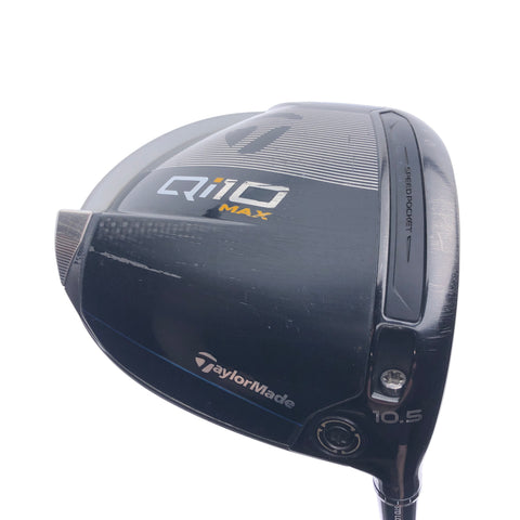 Used TaylorMade Qi10 Max Driver / 10.5 Degrees / Stiff Flex