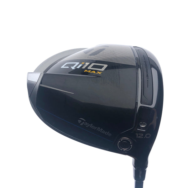 Used TaylorMade Qi10 Max Driver / 12.0 Degrees / A Flex