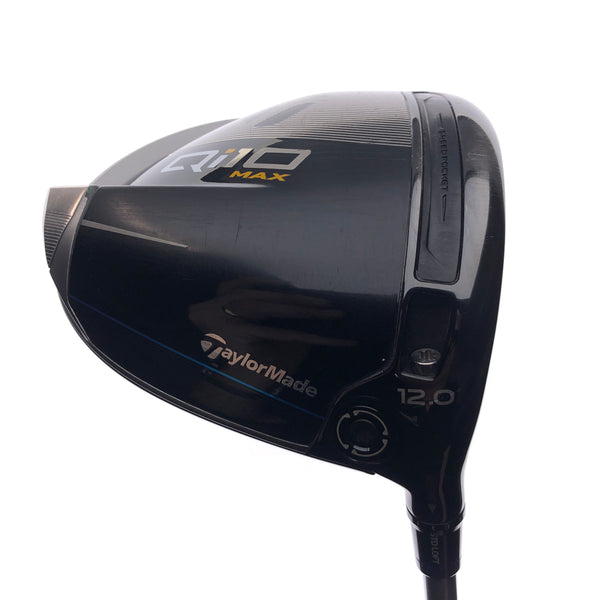 Used TaylorMade Qi10 Max Driver / 12.0 Degrees / A Flex
