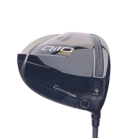 Used TaylorMade Qi10 Max Driver / 12.0 Degrees / A Flex