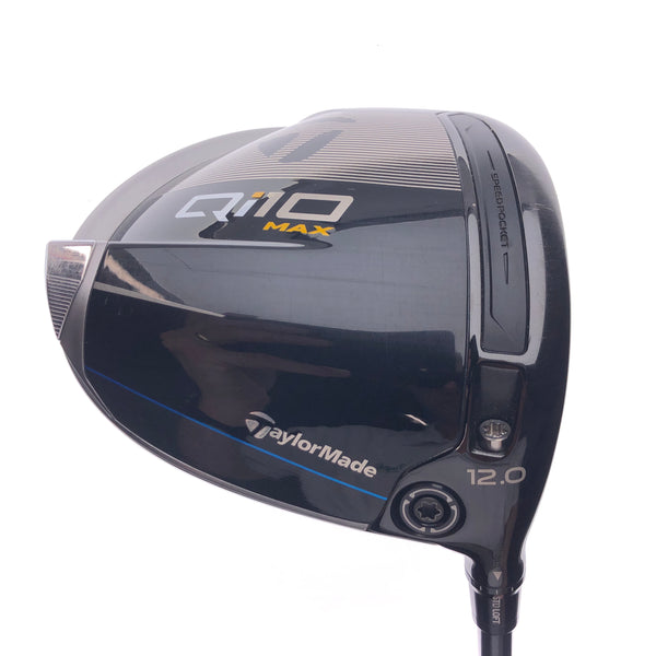 Used TaylorMade Qi10 Max Driver / 12.0 Degrees / Regular Flex