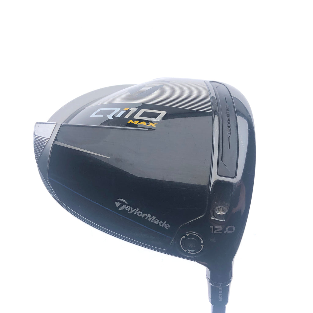 Used TaylorMade Qi10 Max Driver / 12.0 Degrees / Regular Flex