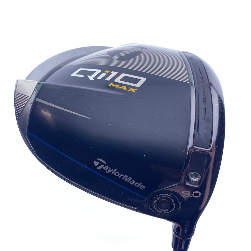Used TaylorMade Qi10 Max Driver / 9.0 Degrees / Regular Flex