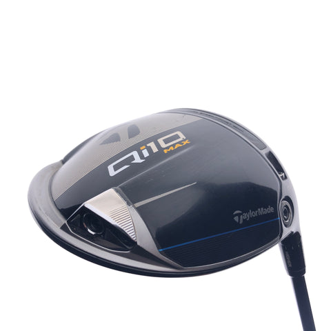 Used TaylorMade Qi10 Max Driver / 9.0 Degrees / Stiff Flex