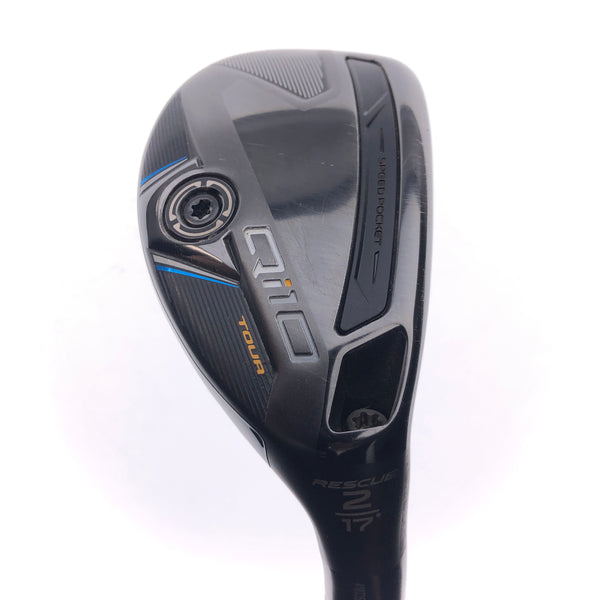 Used TaylorMade Qi10 Tour 2 Hybrid / 17 Degrees / X-Stiff Flex