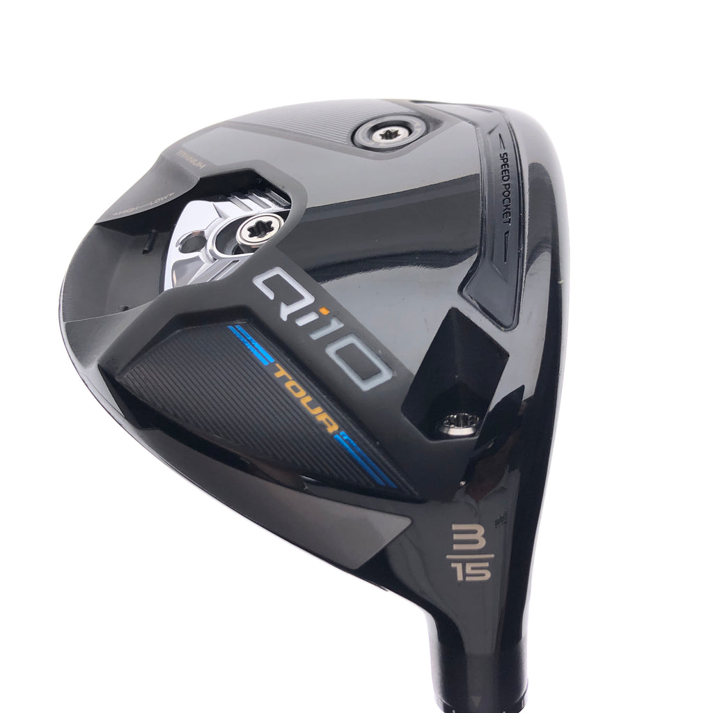 Used TaylorMade Qi10 Tour 3 Fairway Wood / 15 Degrees / Stiff Flex