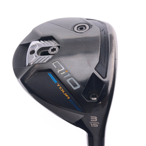 Used TaylorMade Qi10 Tour 3 Fairway Wood / 15 Degrees / Stiff Flex