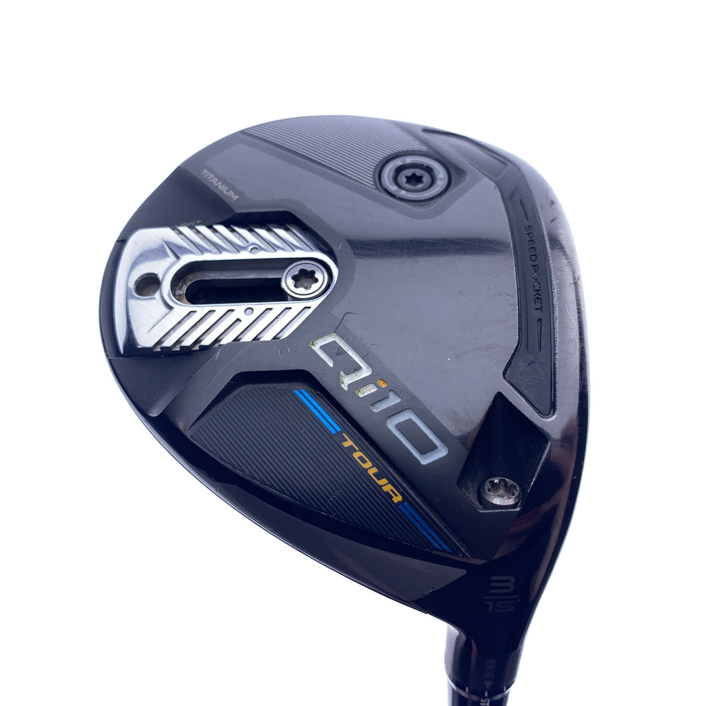 Used TaylorMade Qi10 Tour 3 Fairway Wood / 15 Degrees / X-Stiff Flex