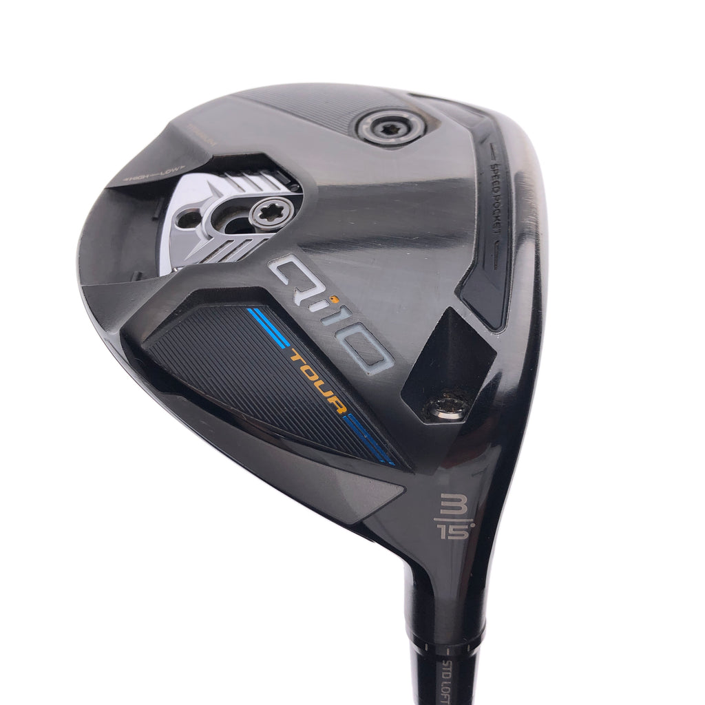 Used TaylorMade Qi10 Tour 3 Fairway Wood / 15 Degrees / X-Stiff Flex
