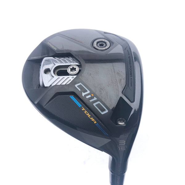 Used TaylorMade Qi10 Tour 3 Fairway Wood / 15 Degrees / X-Stiff Flex - Replay Golf 