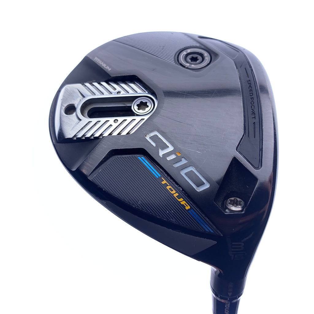 Used TaylorMade Qi10 Tour 3 Fairway Wood / 15.0 Degrees / Regular Flex