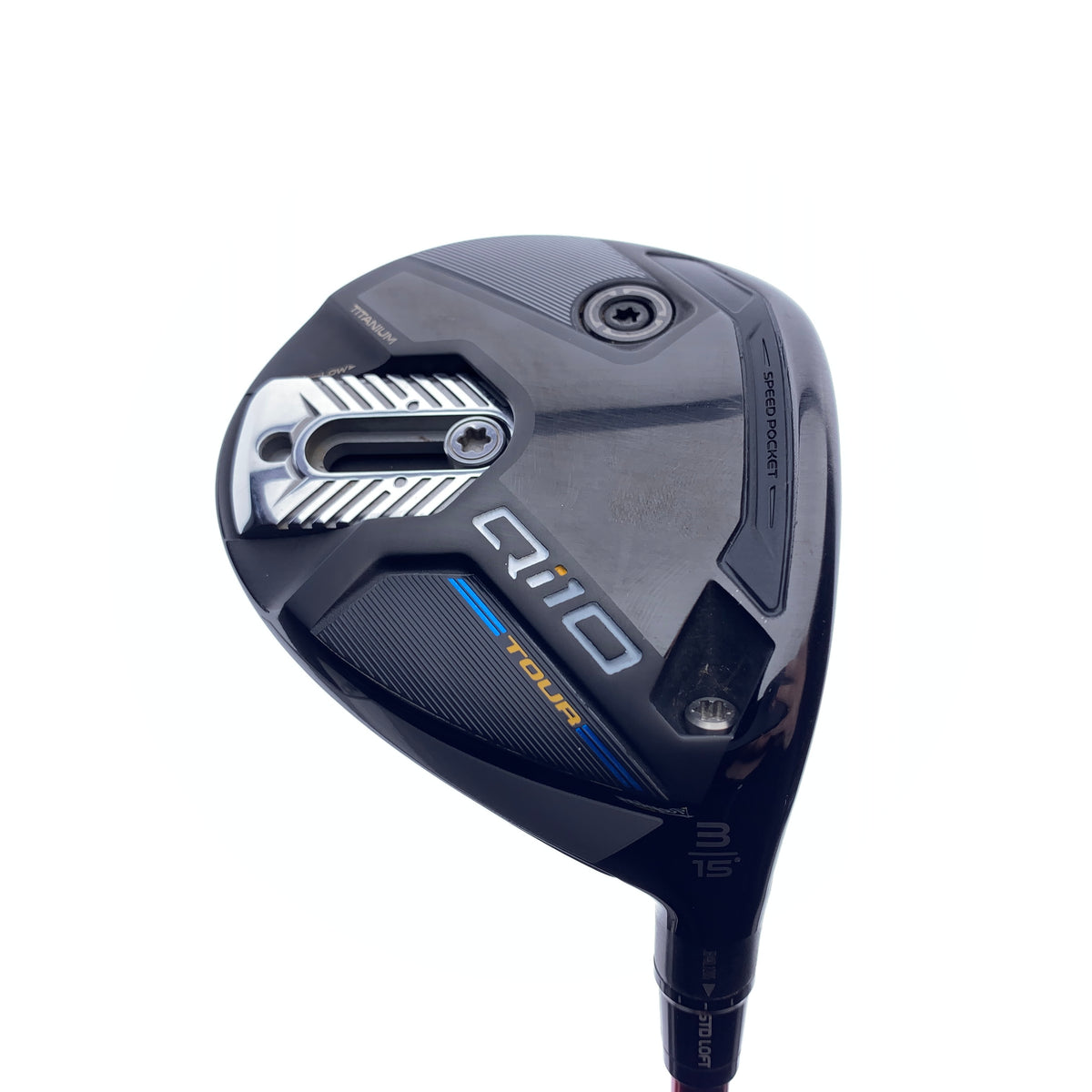 Used TaylorMade Qi10 Tour 3 Fairway Wood / 15.0 Degrees / X-Stiff Flex