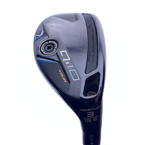 Used TaylorMade Qi10 Tour 3 Hybrid / 19.5 Degrees / Regular Flex