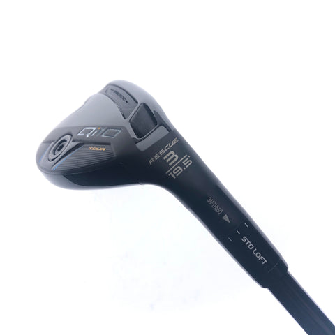 Used TaylorMade Qi10 Tour 3 Hybrid / 19.5 Degrees / Stiff Flex