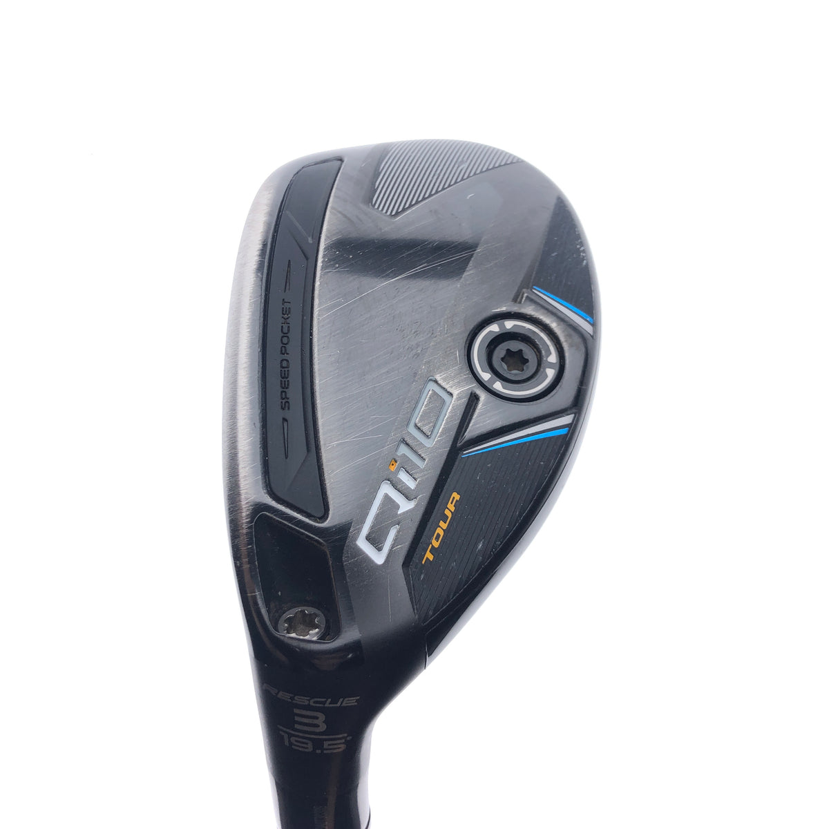Used TaylorMade Qi10 Tour 3 Hybrid / 19.5 Degrees / Stiff Flex / Left-Handed
