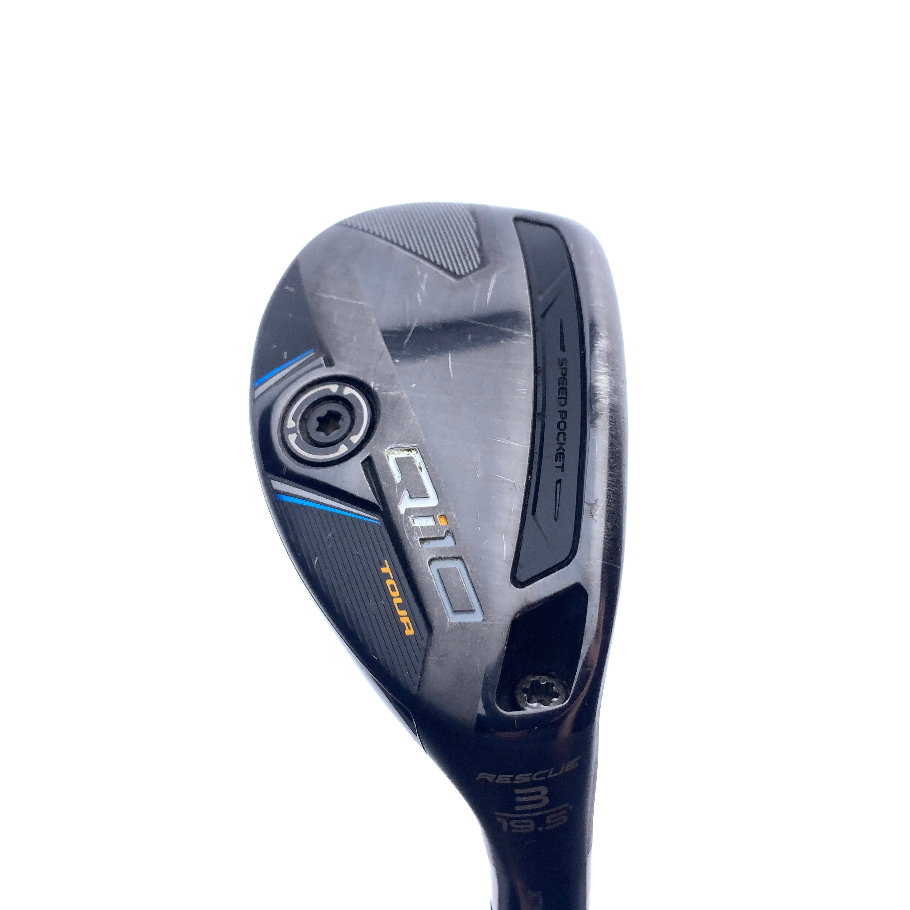 Used TaylorMade Qi10 Tour 3 Hybrid / 19.5 Degrees / Stiff Flex