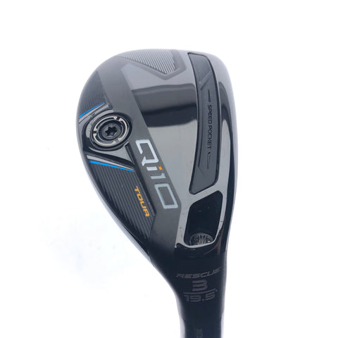 Used TaylorMade Qi10 Tour 3 Hybrid / 19.5 Degrees / Stiff Flex