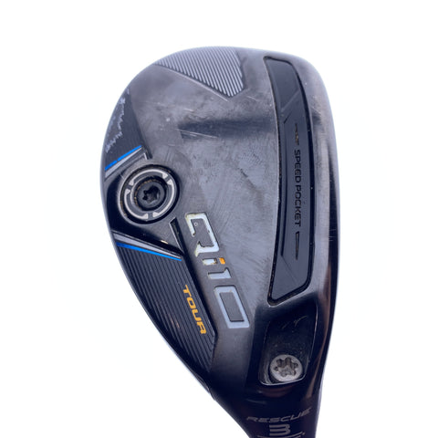 Used TaylorMade Qi10 Tour 3 Hybrid / 19.5 Degrees / Stiff Flex