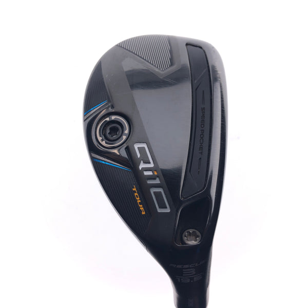 Used TaylorMade Qi10 Tour 3 Hybrid / 19.5 Degrees / Stiff Flex