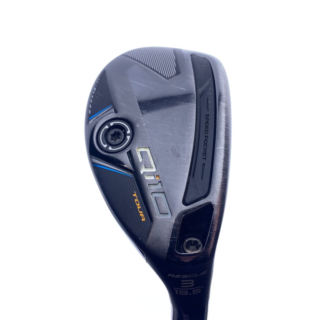 Used TaylorMade Qi10 Tour 3 Hybrid / 19.5 Degrees / Stiff Flex