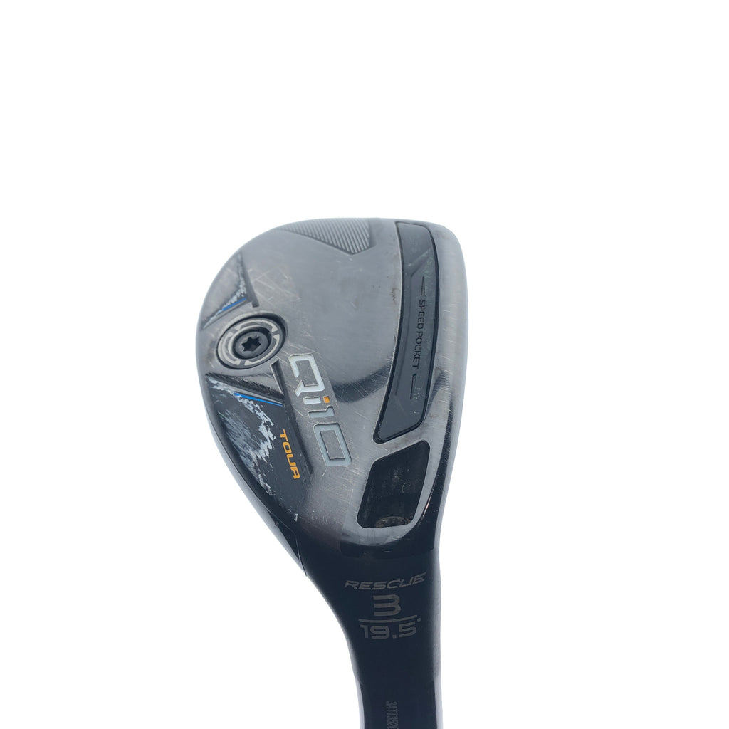 Used TaylorMade Qi10 Tour 3 Hybrid / 19.5 Degrees / Stiff Flex