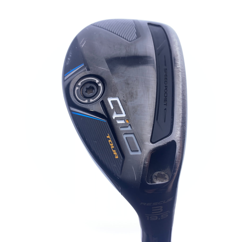 Used TaylorMade Qi10 Tour 3 Hybrid / 19.5 Degrees / Stiff Flex