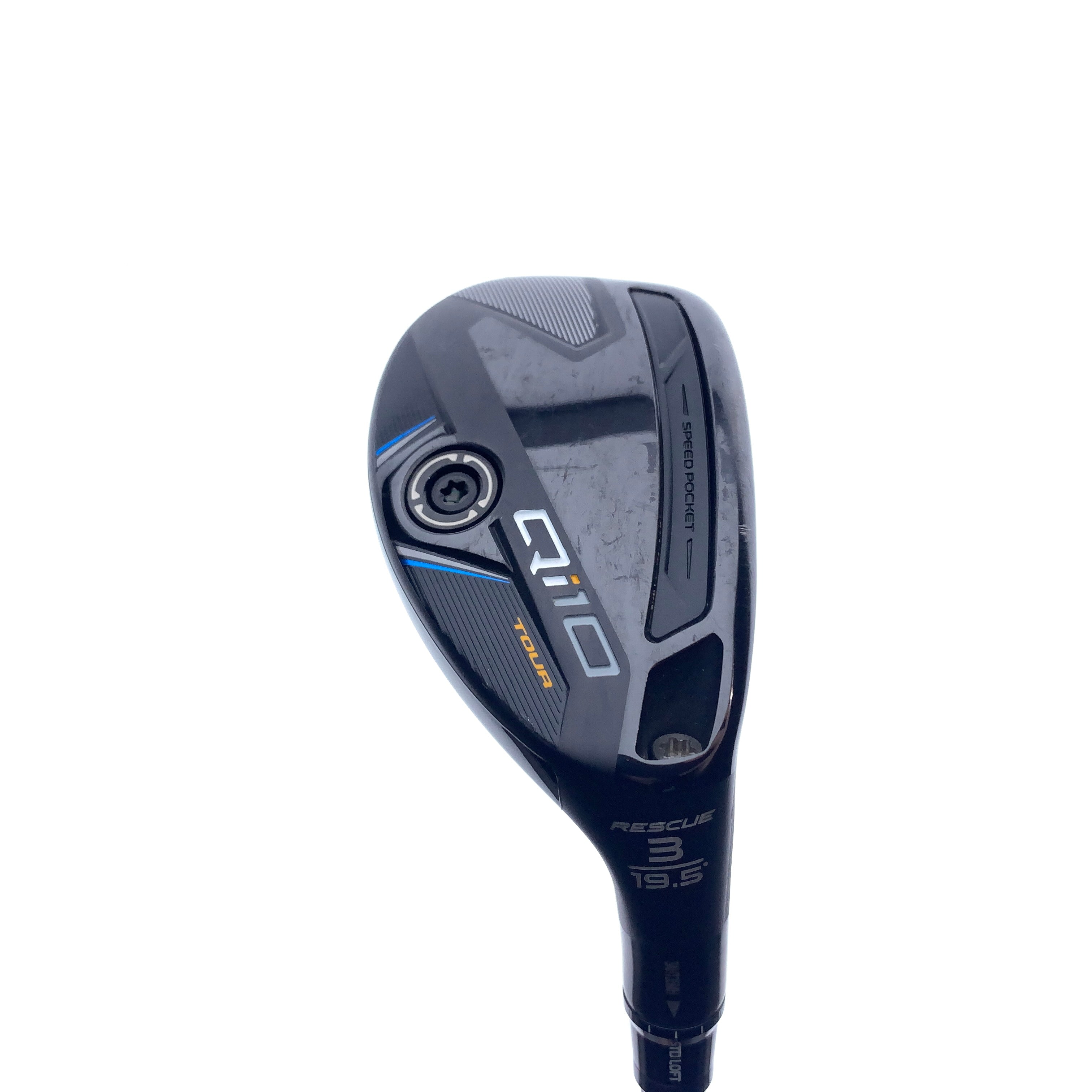 Used TaylorMade Qi10 Tour 3 Hybrid / 19.5 Degrees / Stiff Flex