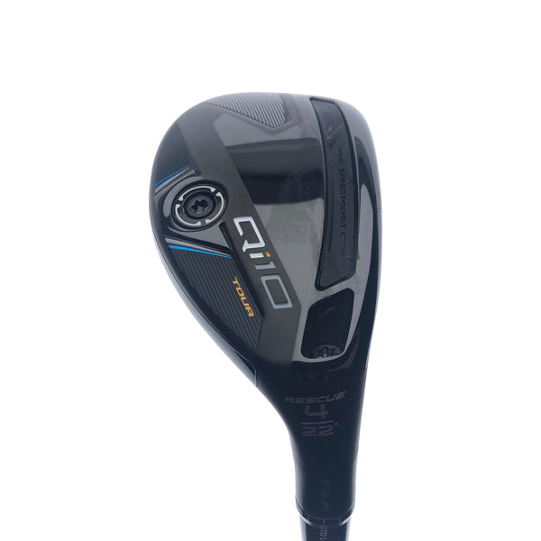 Used TaylorMade Qi10 Tour 4 Hybrid / 22 Degrees / Regular Flex