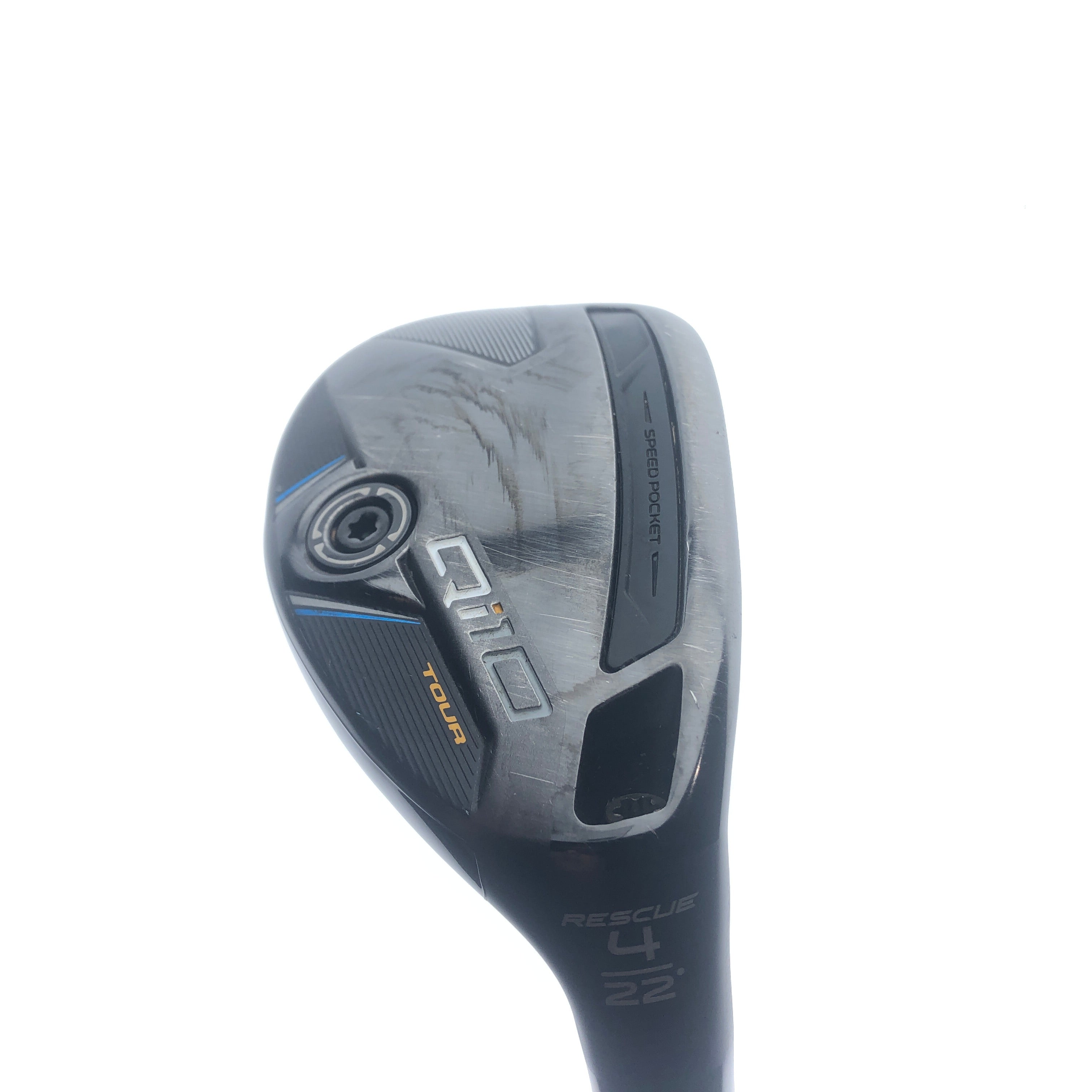 Used TaylorMade Qi10 Tour 4 Hybrid / 22.0 Degrees / Stiff Flex