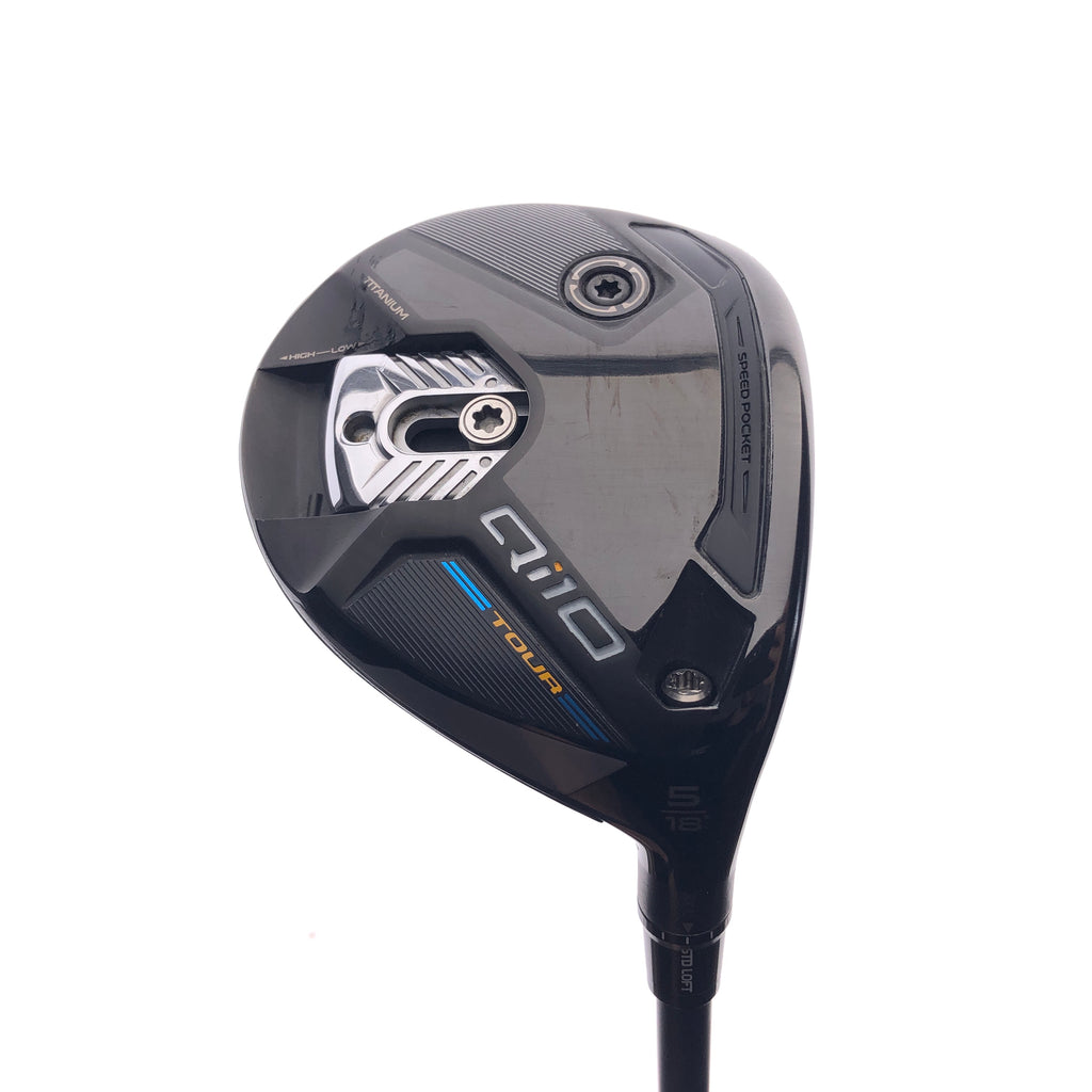 Used TaylorMade Qi10 Tour 5 Fairway Wood / 18 Degrees / Stiff Flex