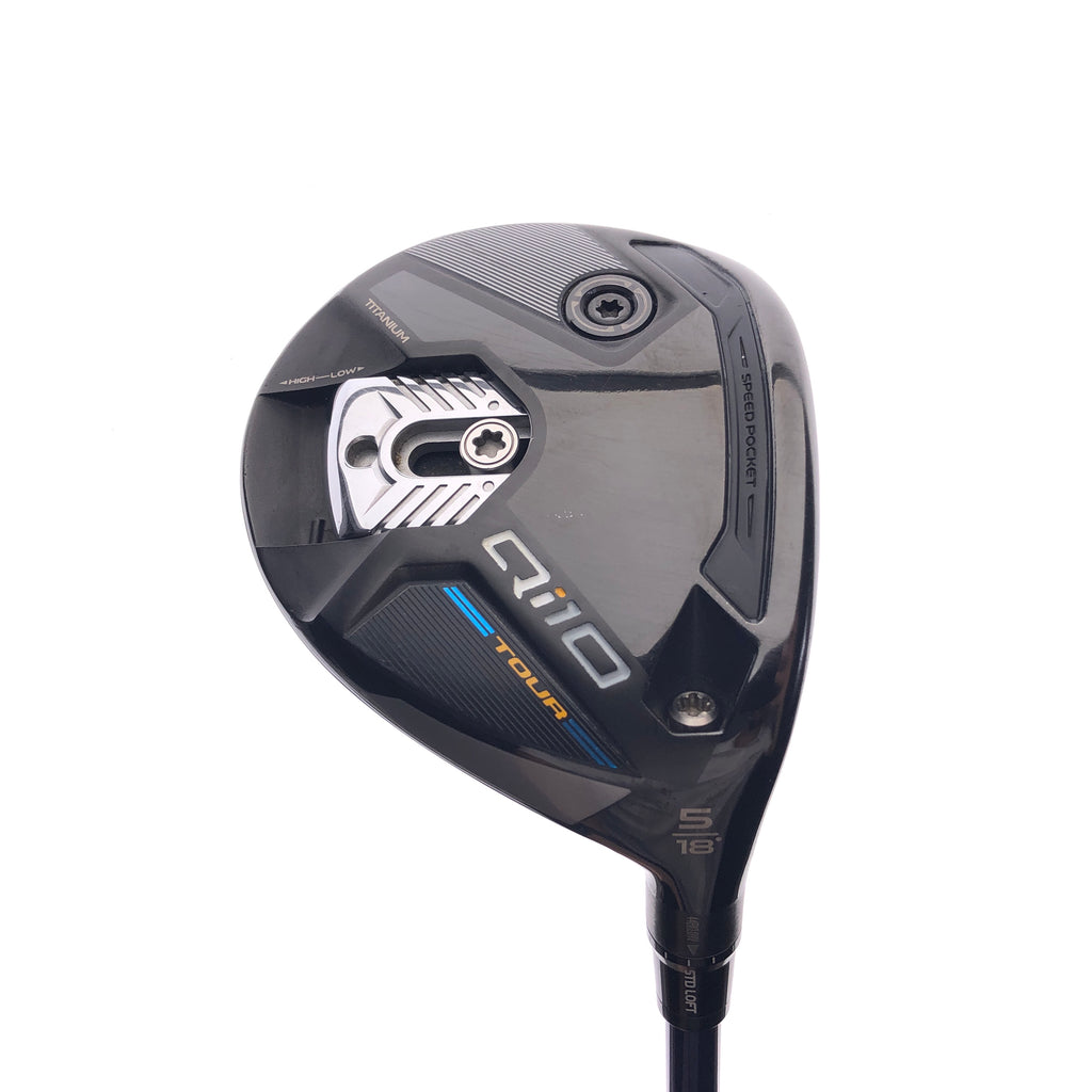 Used TaylorMade Qi10 Tour 5 Fairway Wood / 18 Degrees / Ventus TR 7-S Stiff Flex
