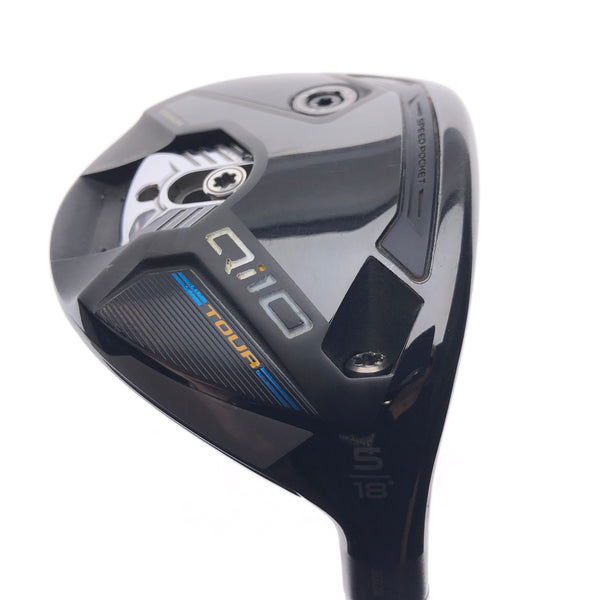 Used TaylorMade Qi10 Tour 5 Fairway Wood / 18 Degrees / X-Stiff Flex