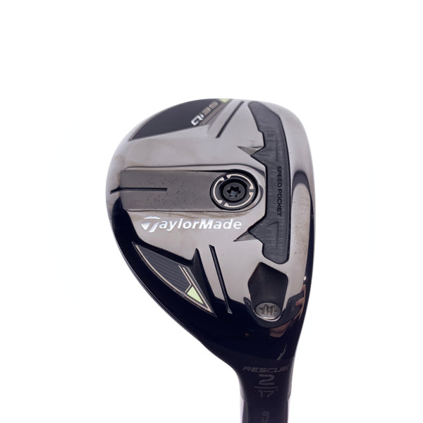 Used TaylorMade Qi35 2 Hybrid / 17 Degrees / Stiff Flex