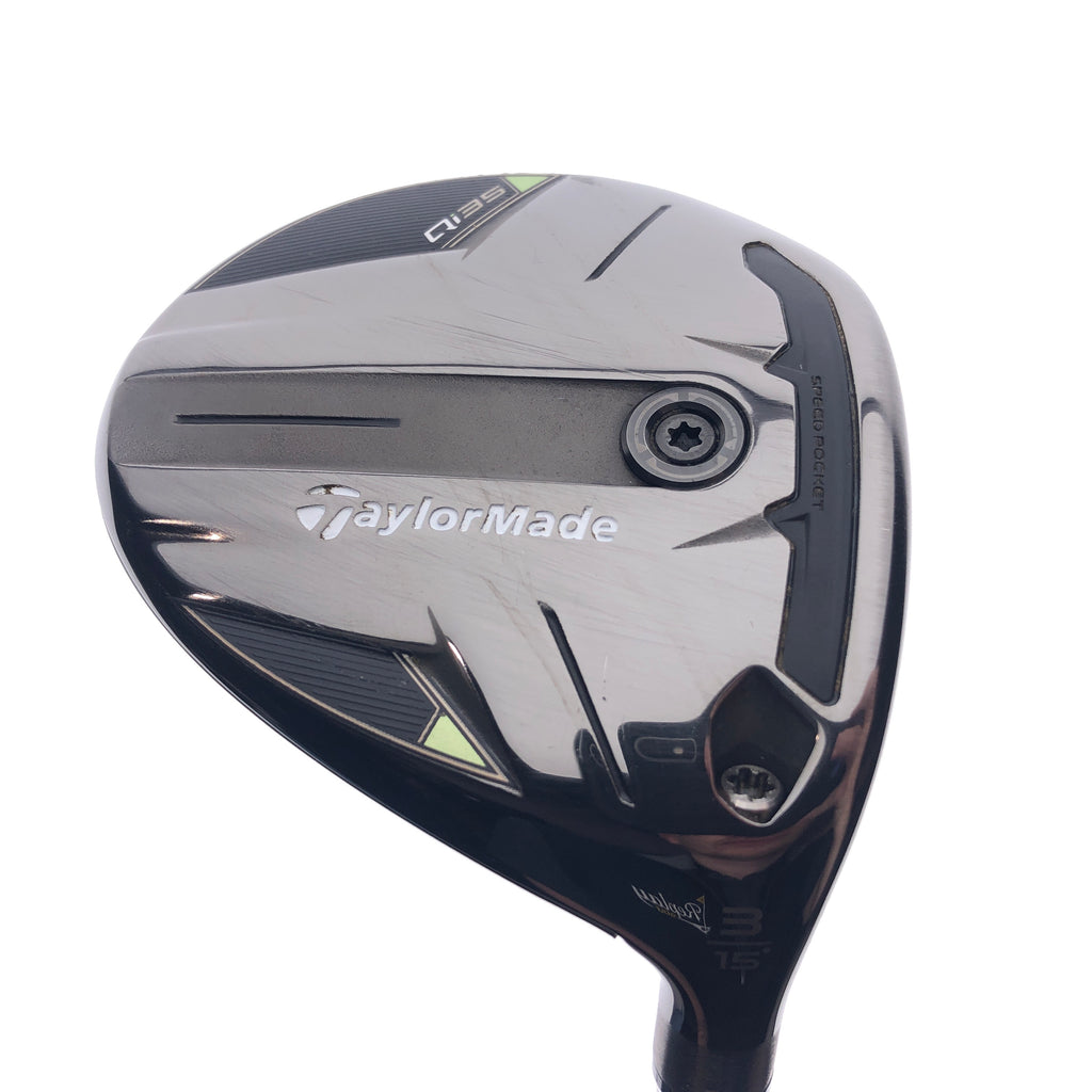 Used TaylorMade Qi35 3 Fairway Wood / 15 Degrees / Regular Flex