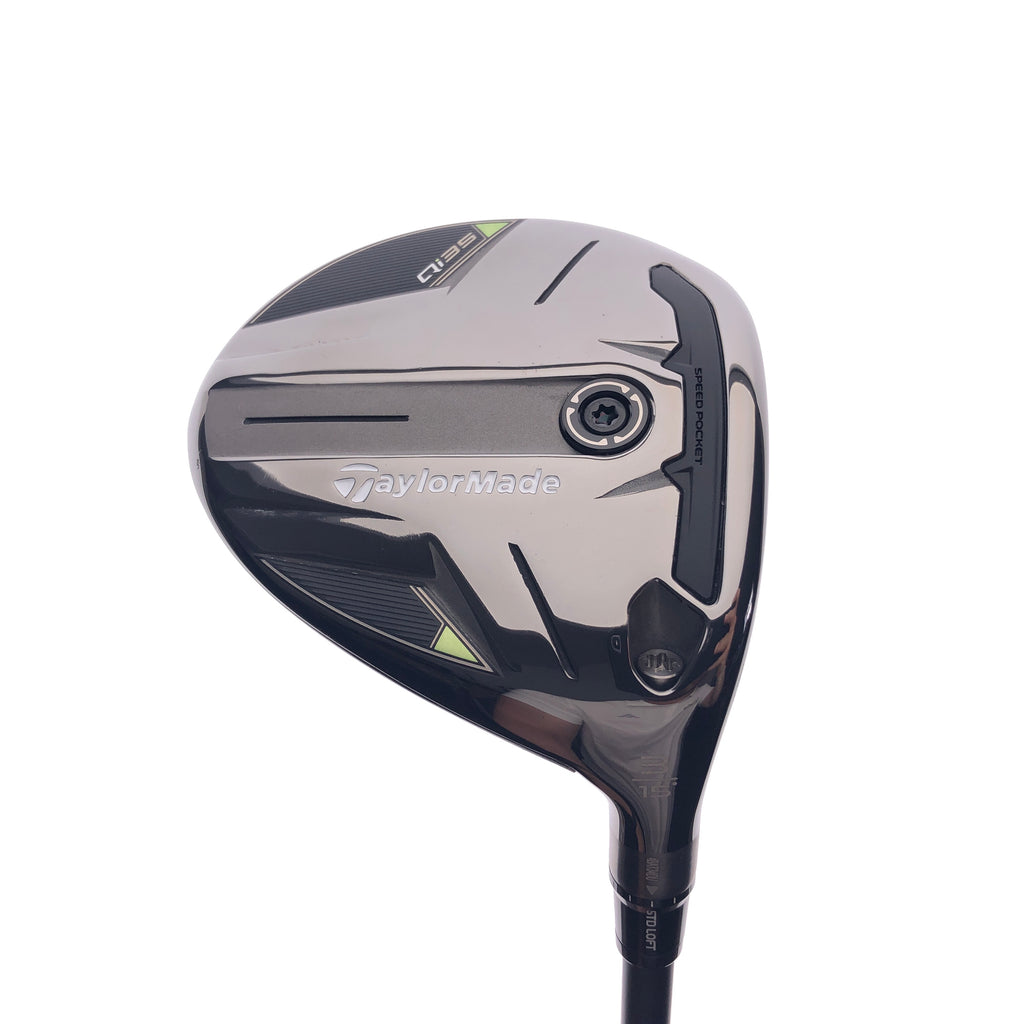 Used TaylorMade Qi35 3 Fairway Wood / 15 Degrees / Regular Flex