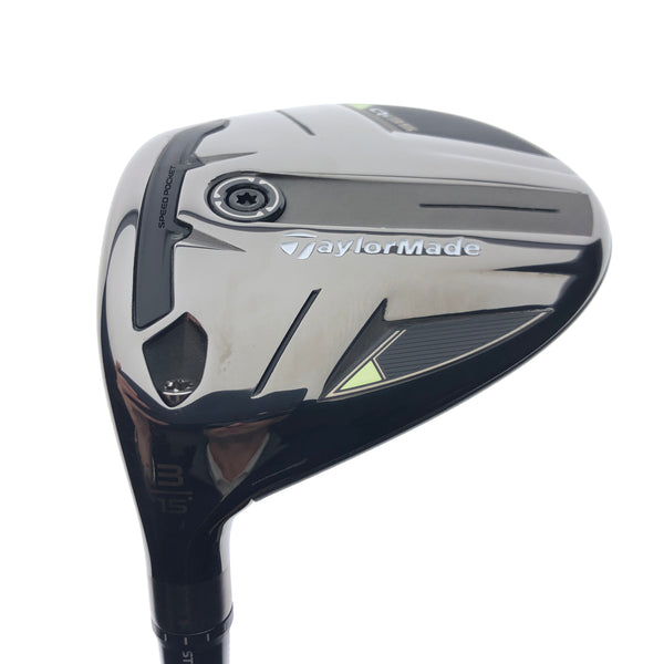 Used TaylorMade Qi35 3 Fairway Wood / 15 Degrees / Stiff Flex / Left-Handed