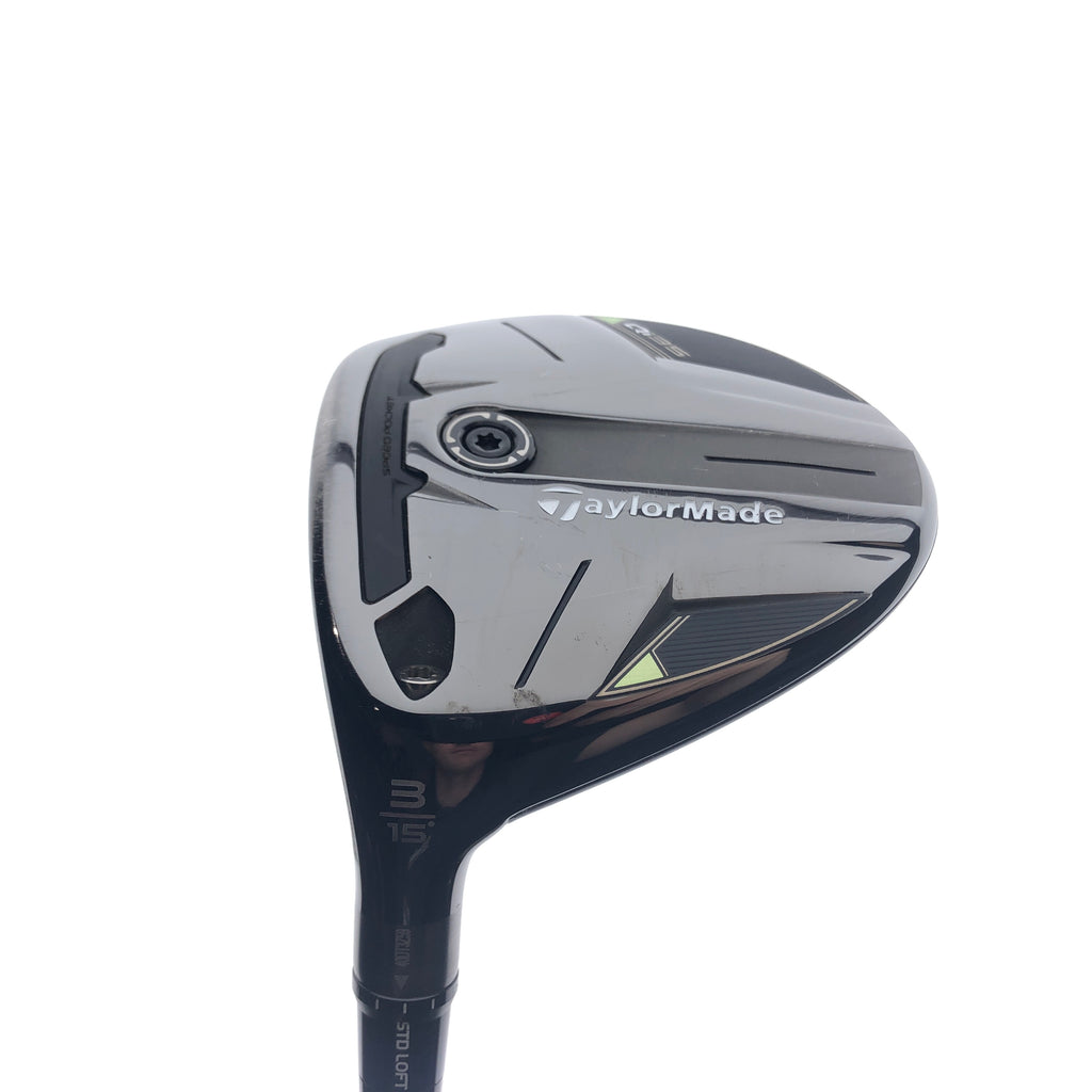 Used TaylorMade Qi35 3 Fairway Wood / 15 Degrees / Stiff Flex / Left-Handed