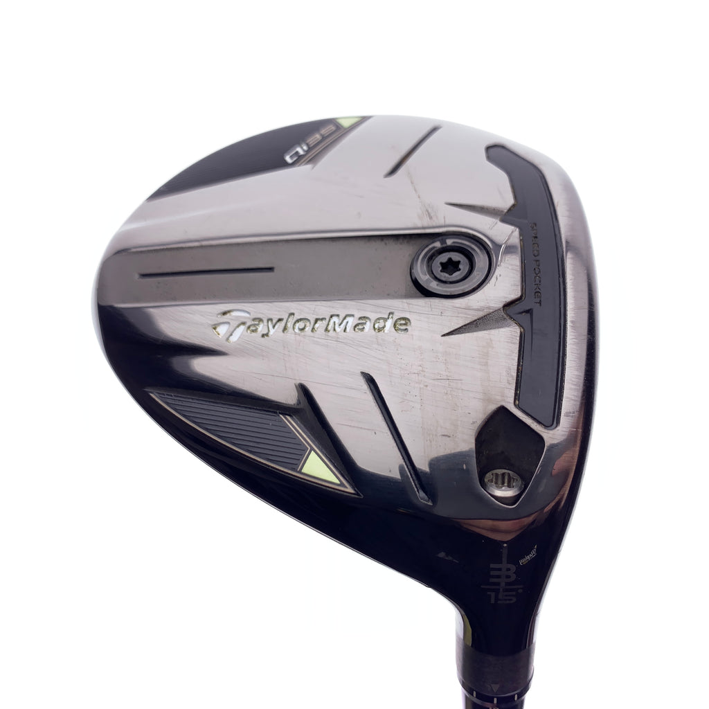 Used TaylorMade Qi35 3 Fairway Wood / 15 Degrees / Stiff Flex