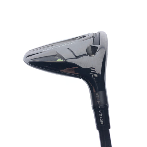 Used TaylorMade Qi35 3 Fairway Wood / 15.0 Deg / X-Stiff / VeloCore TR Black
