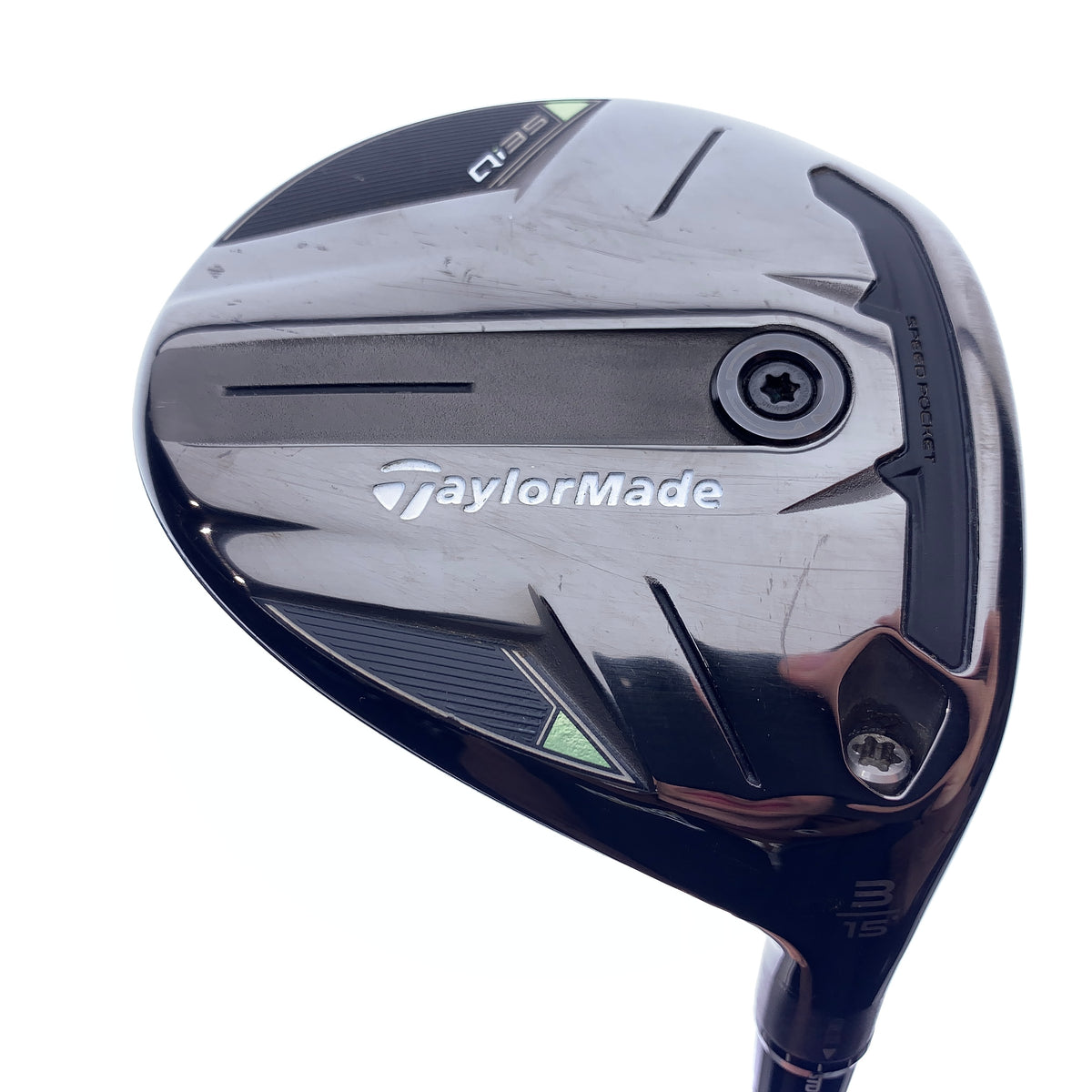 Used TaylorMade Qi35 3 Fairway Wood / 15.0 Degrees / Regular Flex