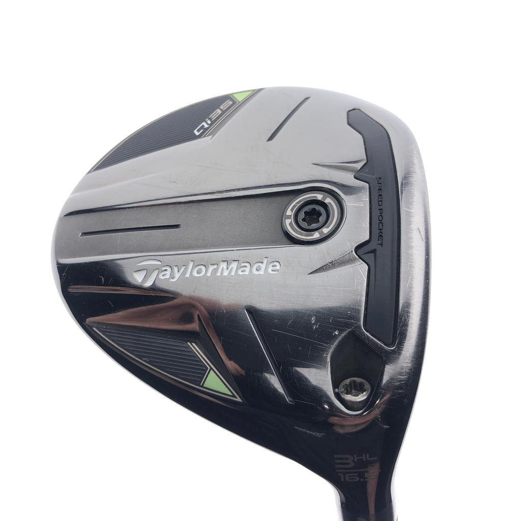 Used TaylorMade Qi35 3 HL Fairway Wood / 15 Degrees / Velocore TR Red 6 Stiff
