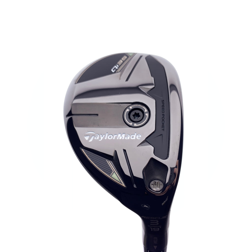 Used TaylorMade Qi35 3 Hybrid / 19 Degrees / Stiff Flex