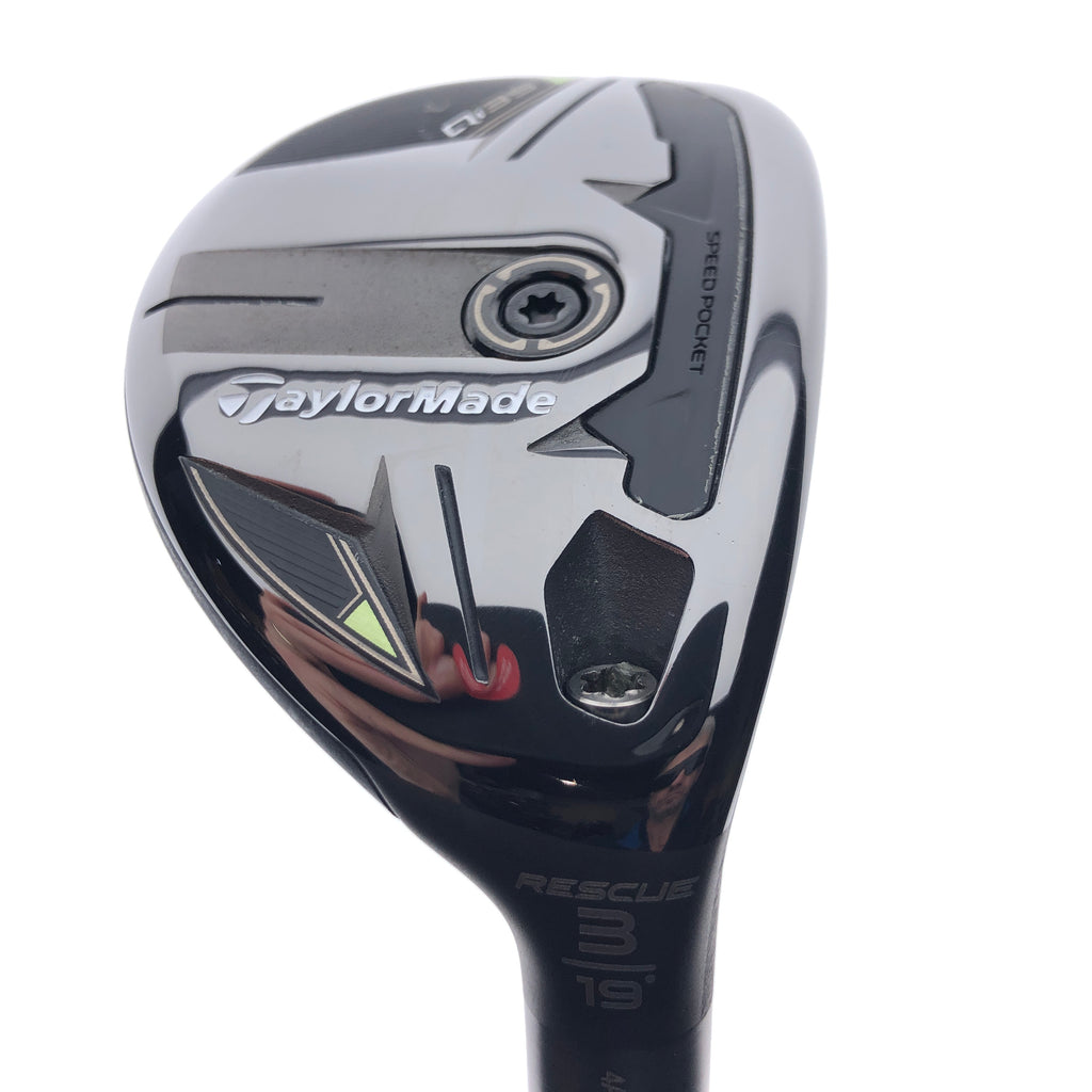 Used TaylorMade Qi35 3 Hybrid / 19 Degrees / Stiff Flex