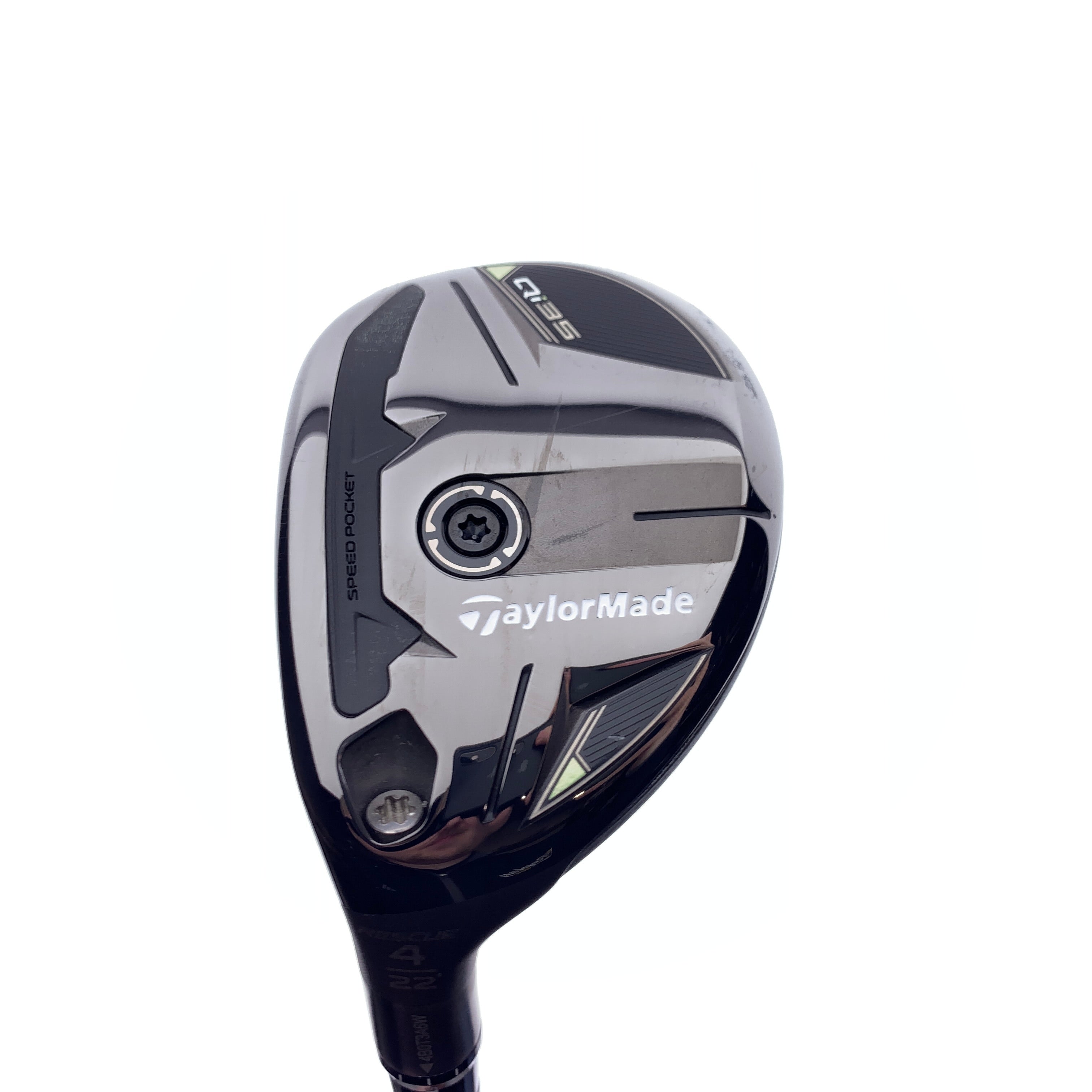 Used TaylorMade Qi35 4 Hybrid / 22 Degrees / Regular Flex / Left-Handed