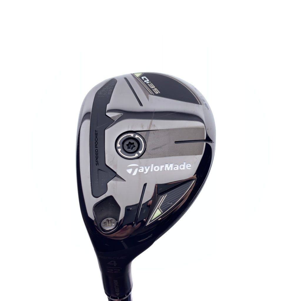 Used TaylorMade Qi35 4 Hybrid / 22 Degrees / Regular Flex / Left-Handed