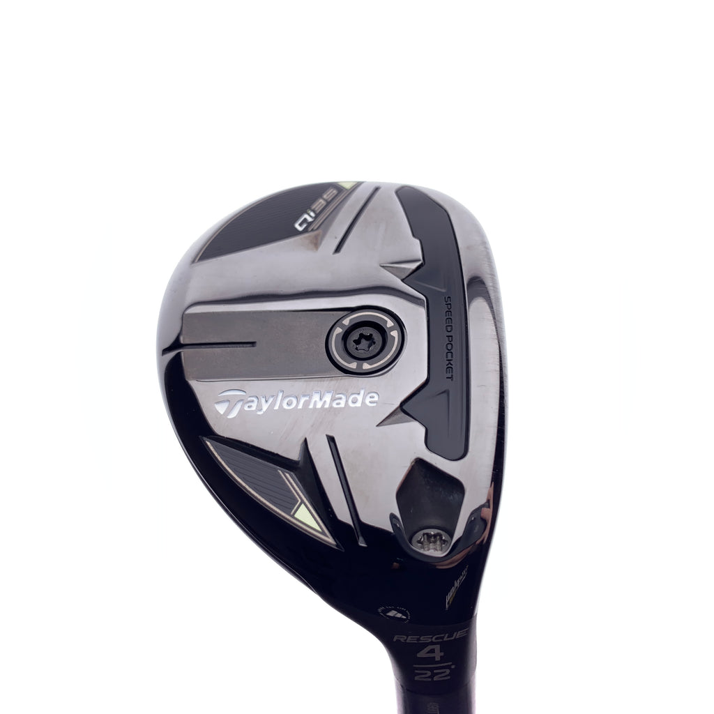 Used TaylorMade Qi35 4 Hybrid / 22 Degrees / Regular Flex