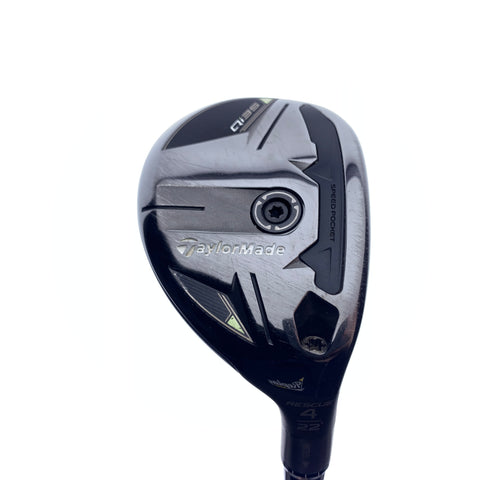 Used TaylorMade Qi35 4 Hybrid / 22.0 Degrees / Regular Flex